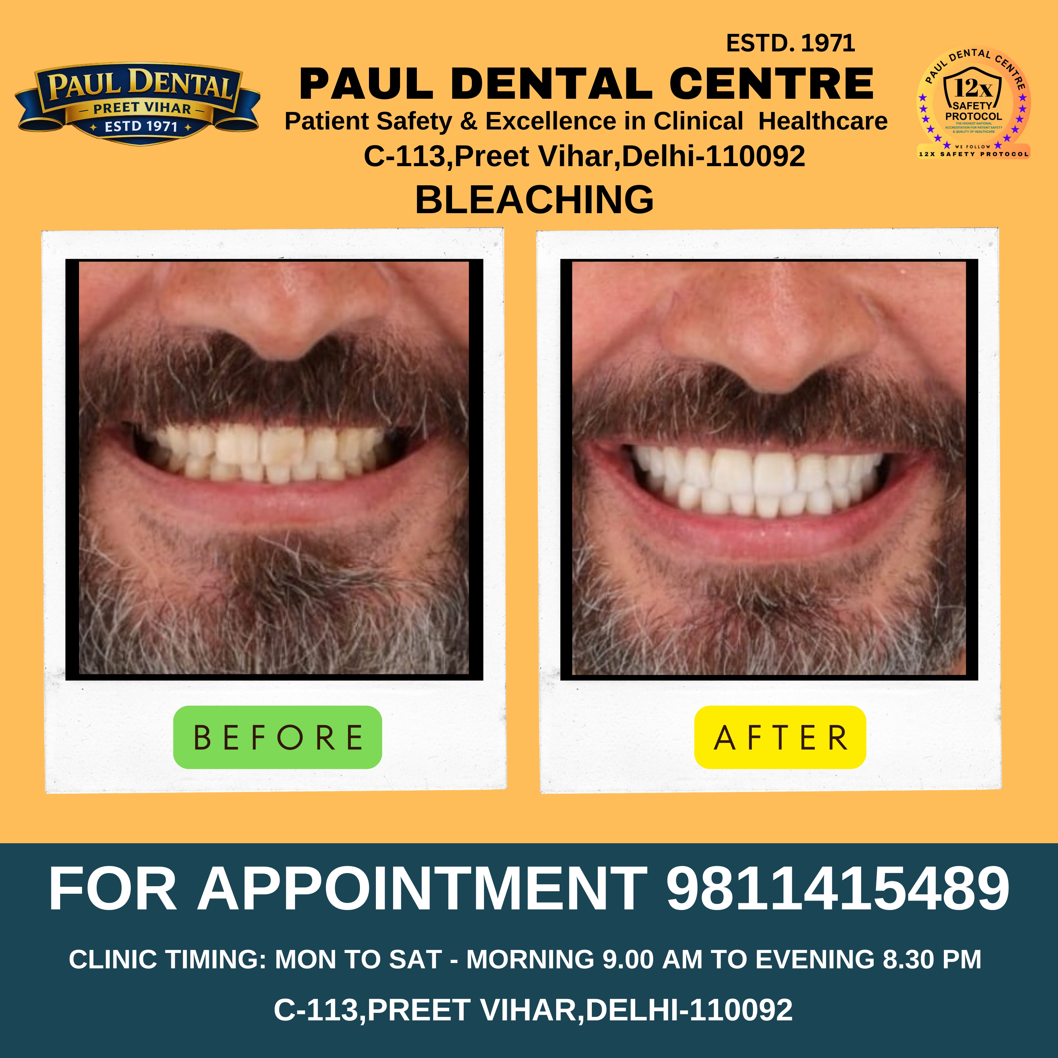 Case 1 – Paul Dental Center