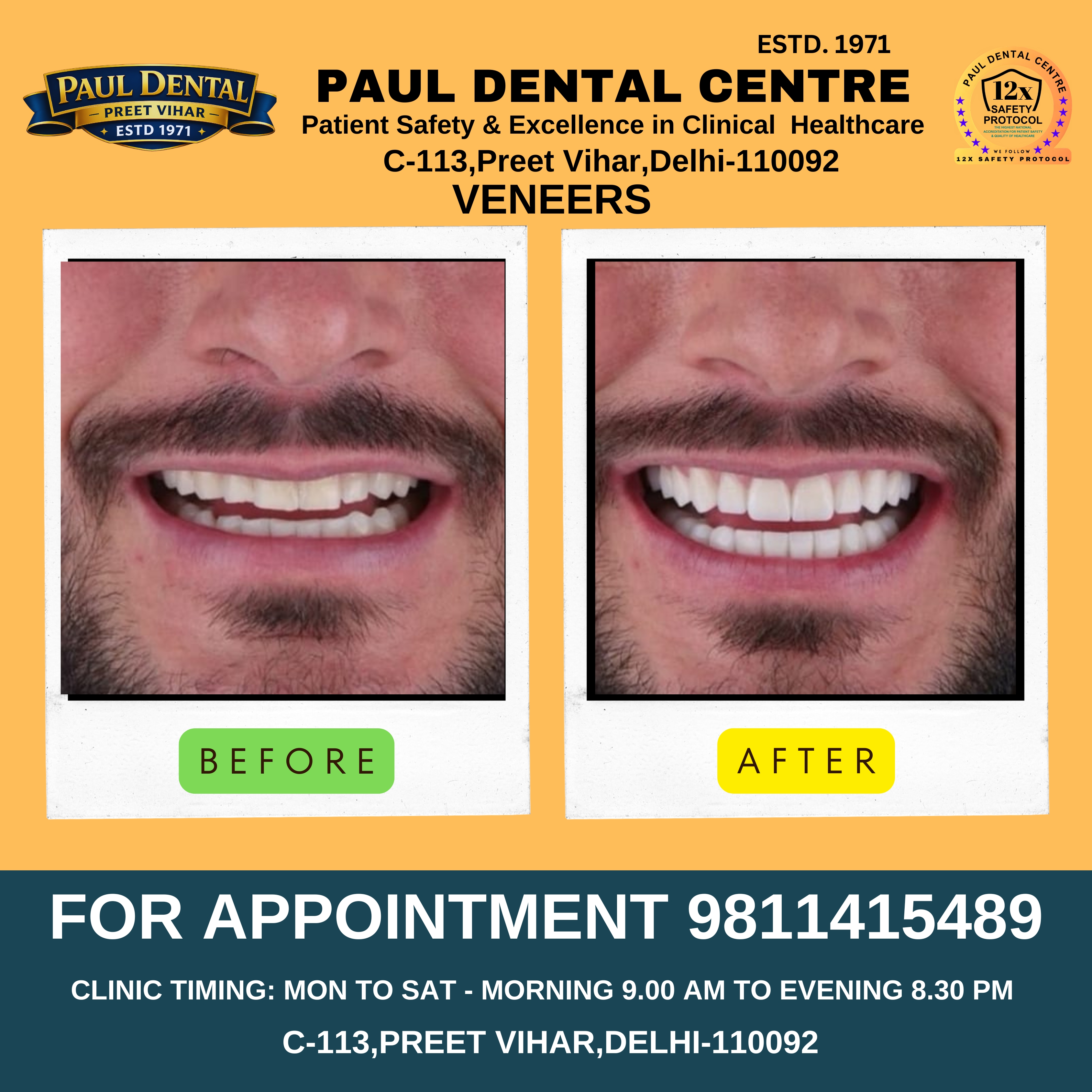 Case 2 – Paul Dental Center