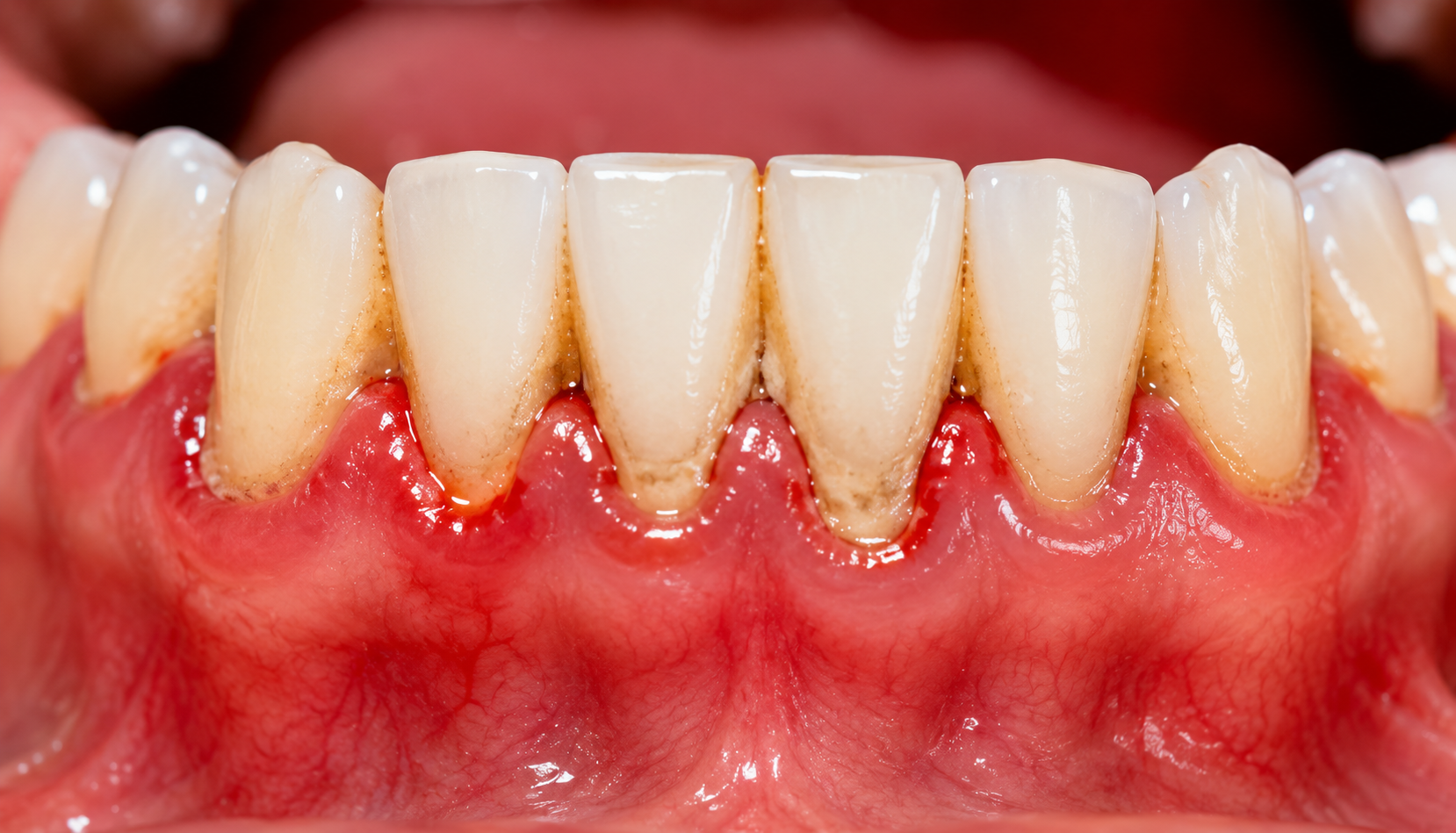 Before Gum Treatment